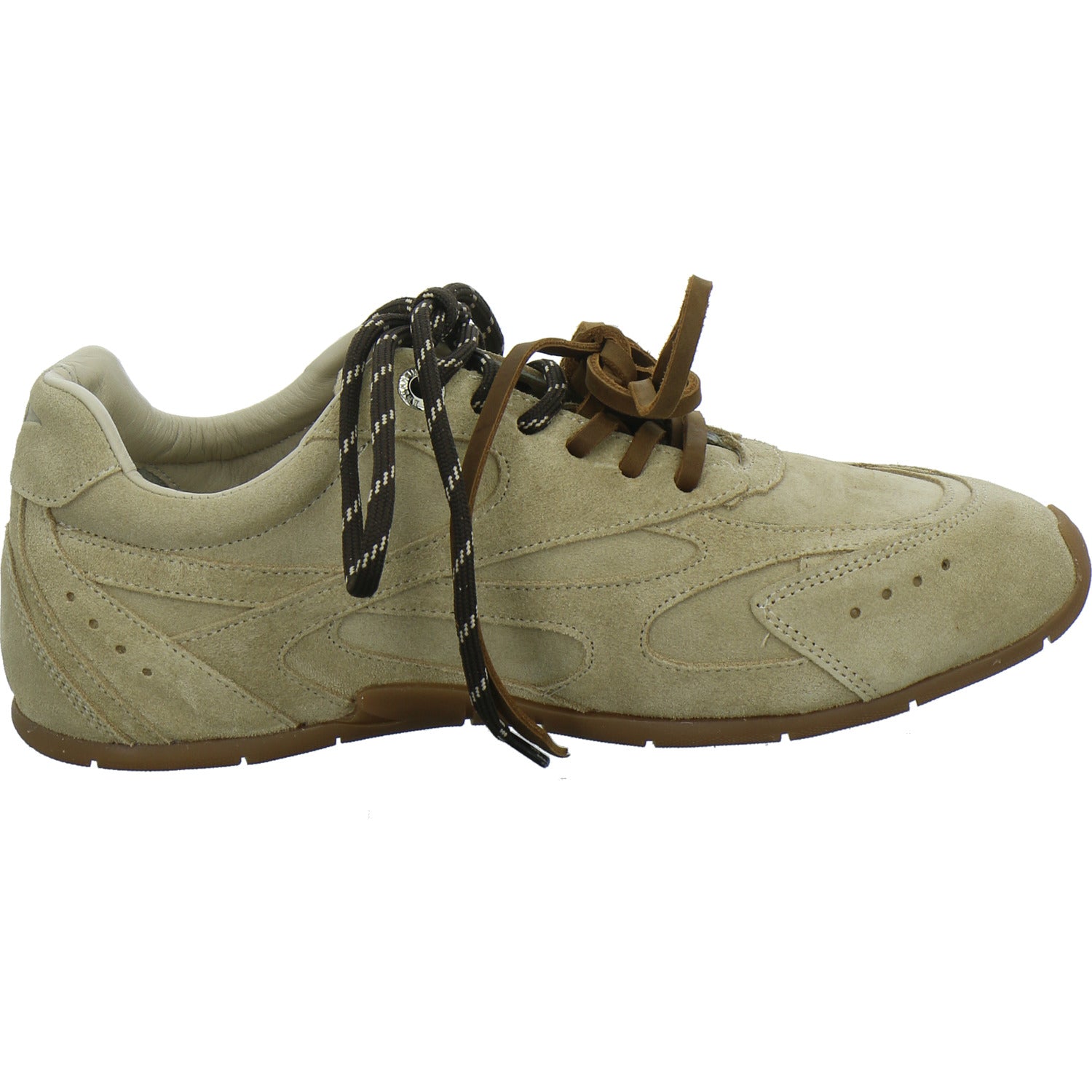 Bronx Schnürhalbschuhe taupe