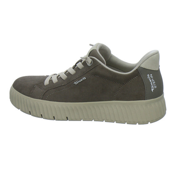 Tamaris Wide Fit Sneaker Damen Slip In taupe