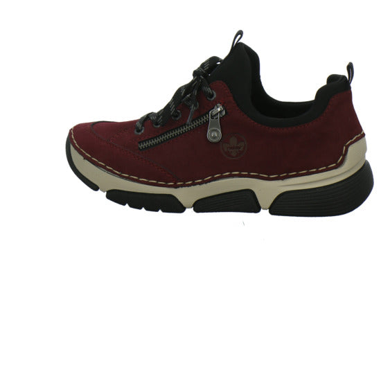 Rieker Schnürhalbschuhe Bordeaux