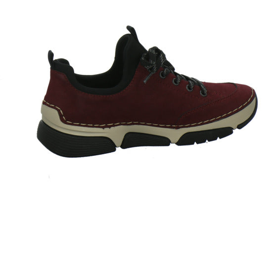 Rieker Schnürhalbschuhe Bordeaux