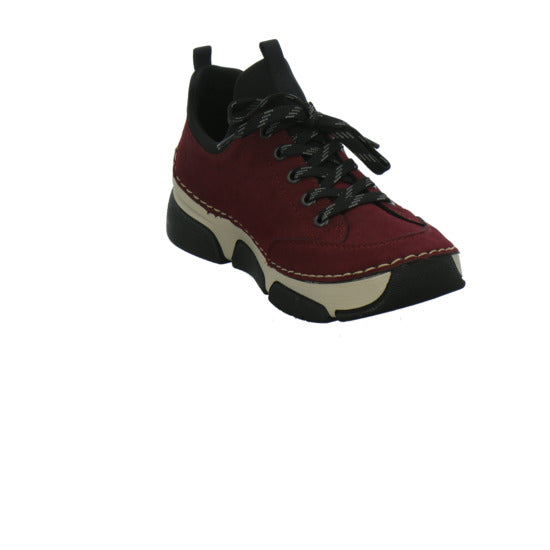 Rieker Schnürhalbschuhe Bordeaux