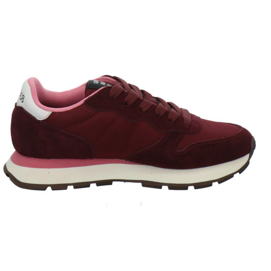 SUN68 Schnürhalbschuhe Bordeaux
