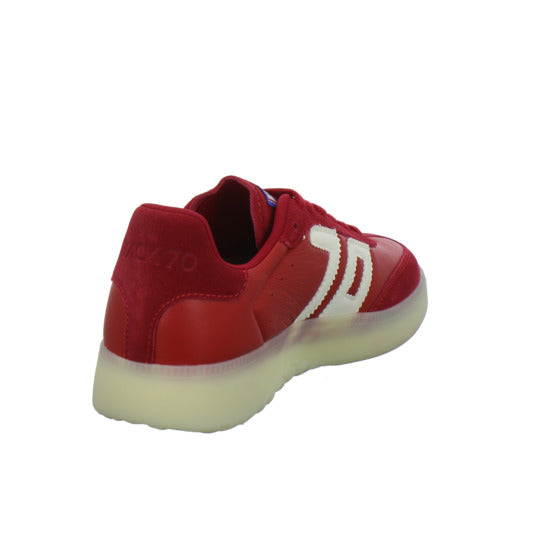 Back 70 Schnürhalbschuhe Rot - 360° Ansicht