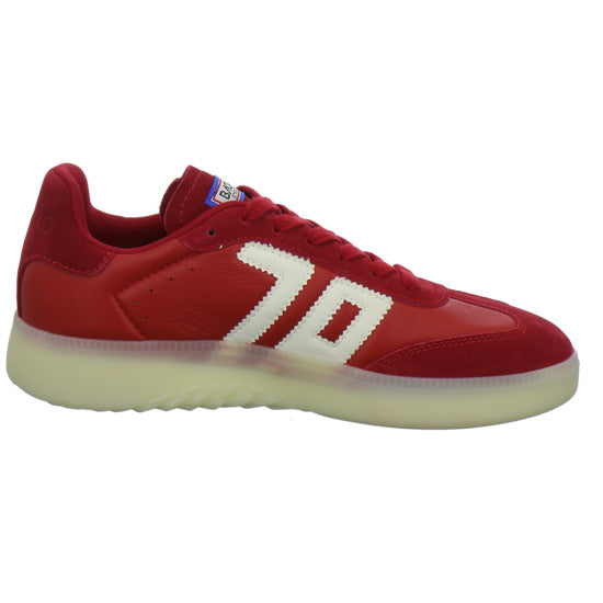 Back 70 Schnürhalbschuhe Rot - 360° Ansicht