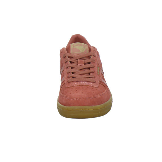Gola Hawk Suede Schnürhalbschuhe Rot - 360° Ansicht