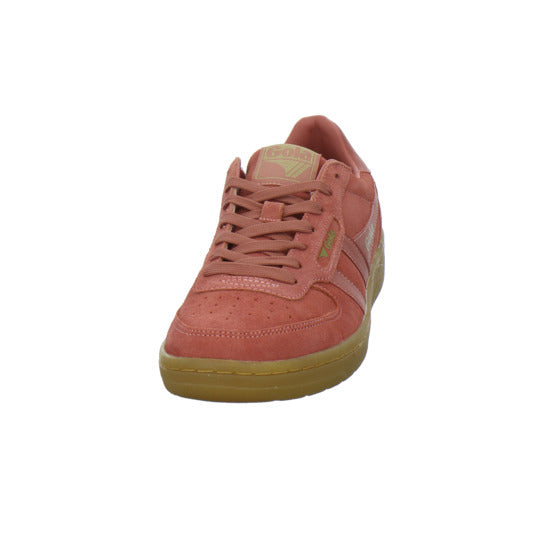 Gola Hawk Suede Schnürhalbschuhe Rot - 360° Ansicht