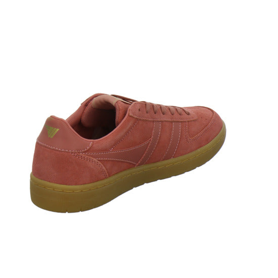 Gola Hawk Suede Schnürhalbschuhe Rot - 360° Ansicht
