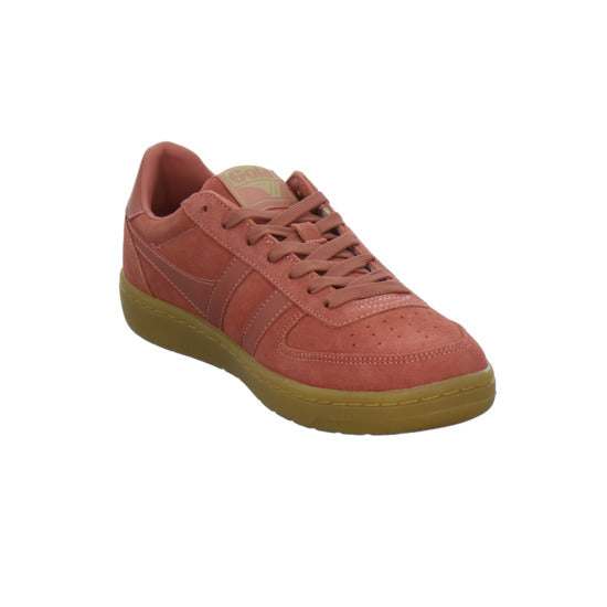 Gola Hawk Suede Schnürhalbschuhe Rot - 360° Ansicht