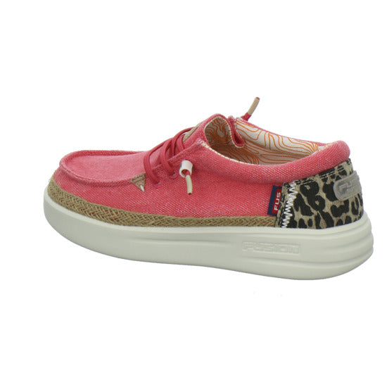 Fusion Schnürhalbschuhe Rot