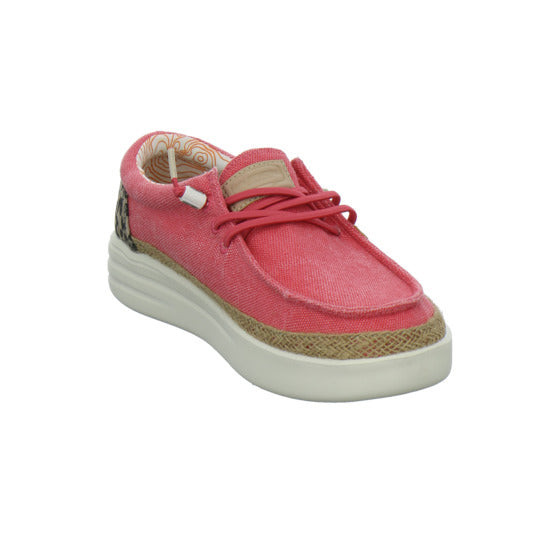 Fusion Schnürhalbschuhe Rot