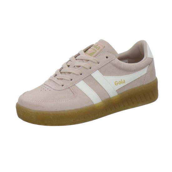 Gola Grandslam Suede Schnürhalbschuhe Rosa - 360° Ansicht