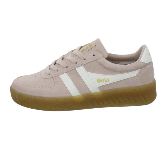Gola Grandslam Suede Schnürhalbschuhe Rosa - 360° Ansicht