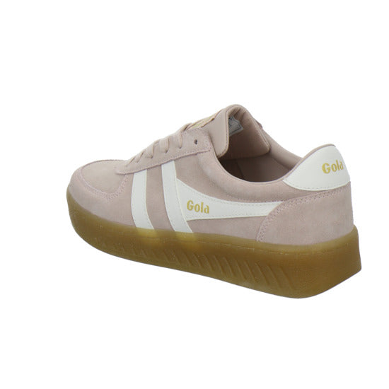 Gola Grandslam Suede Schnürhalbschuhe Rosa - 360° Ansicht