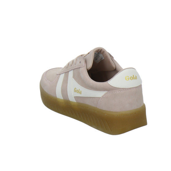 Gola Grandslam Suede Schnürhalbschuhe Rosa - 360° Ansicht
