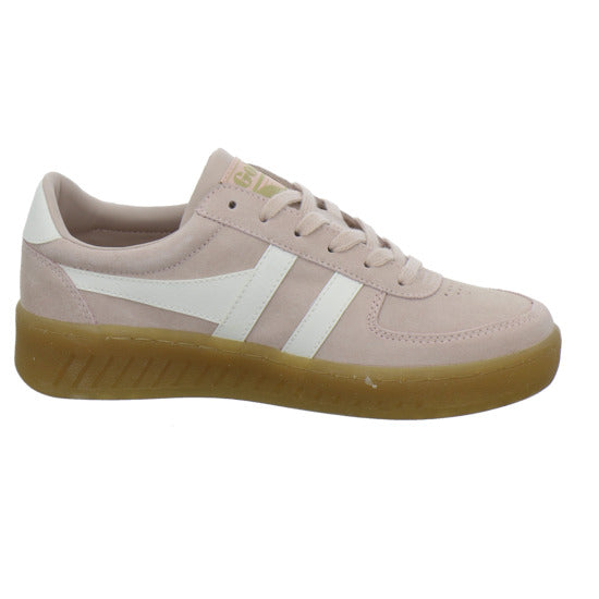 Gola Grandslam Suede Schnürhalbschuhe Rosa - 360° Ansicht