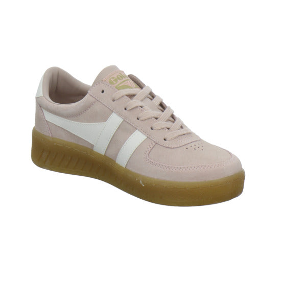 Gola Grandslam Suede Schnürhalbschuhe Rosa - 360° Ansicht