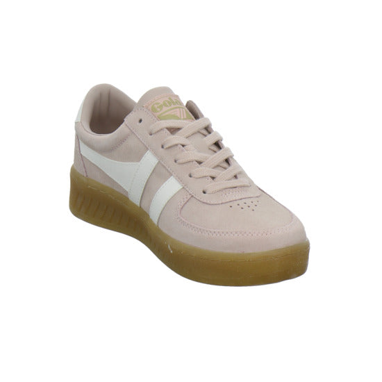 Gola Grandslam Suede Schnürhalbschuhe Rosa - 360° Ansicht