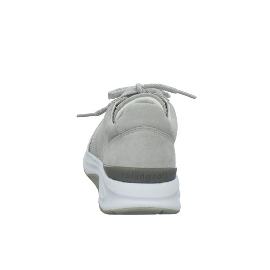 Gabor Comfort Rolling Soft Schnürhalbschuhe Hellgrau - 360° Ansicht