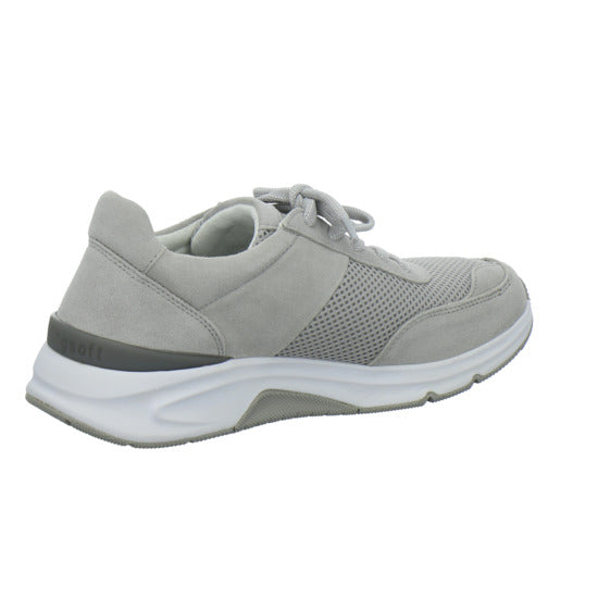 Gabor Comfort Rolling Soft Schnürhalbschuhe Hellgrau - 360° Ansicht