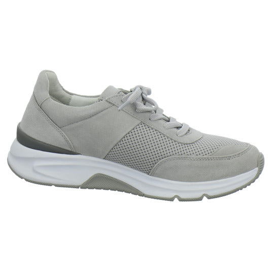 Gabor Comfort Rolling Soft Schnürhalbschuhe Hellgrau - 360° Ansicht