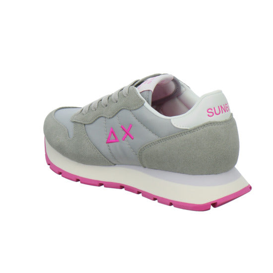 SUN68 Ally Solid Schnürhalbschuhe Hellgrau - 360° Ansicht