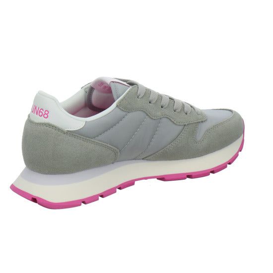 SUN68 Ally Solid Schnürhalbschuhe Hellgrau - 360° Ansicht