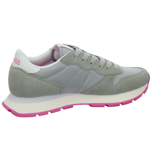 SUN68 Ally Solid Schnürhalbschuhe Hellgrau - 360° Ansicht