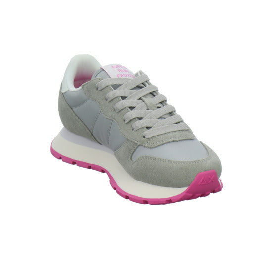 SUN68 Ally Solid Schnürhalbschuhe Hellgrau - 360° Ansicht