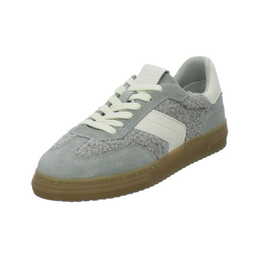 Tamaris Schnürhalbschuhe Hellgrau - 360° Ansicht