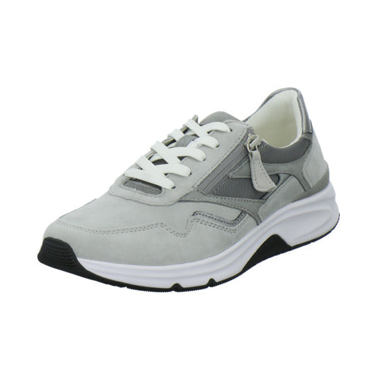 Gabor Comfort Sneaker Damen Rolling Soft Hellgrau