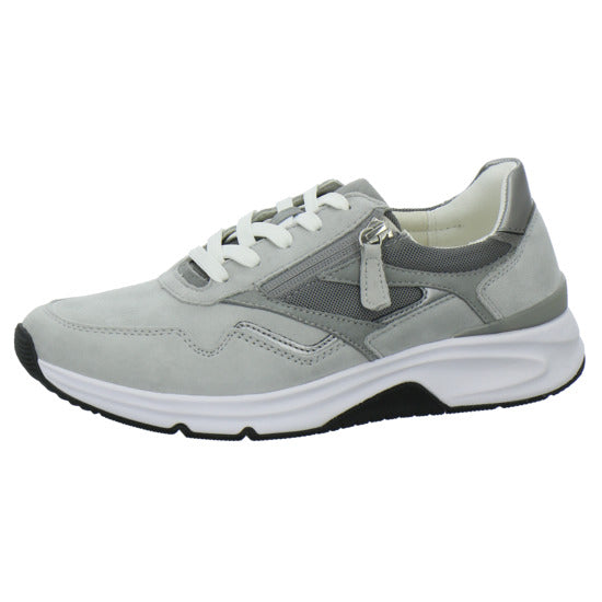 Gabor Comfort Sneaker Damen Rolling Soft Hellgrau