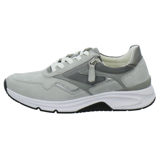Gabor Comfort Sneaker Damen Rolling Soft Hellgrau
