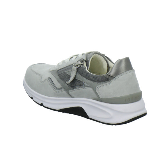 Gabor Comfort Sneaker Damen Rolling Soft Hellgrau