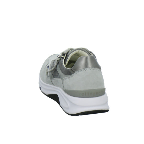 Gabor Comfort Sneaker Damen Rolling Soft Hellgrau