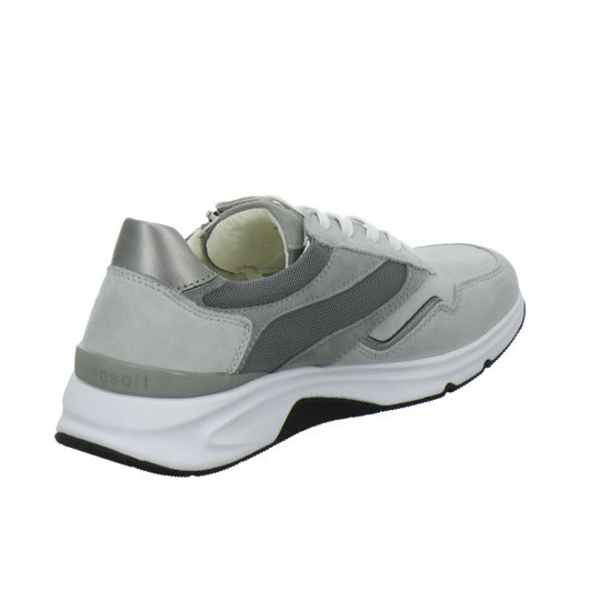 Gabor Comfort Sneaker Damen Rolling Soft Hellgrau