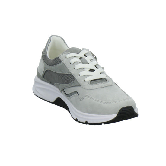 Gabor Comfort Sneaker Damen Rolling Soft Hellgrau
