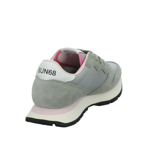 SUN68 Sneaker Damen Ally Solid Hellgrau