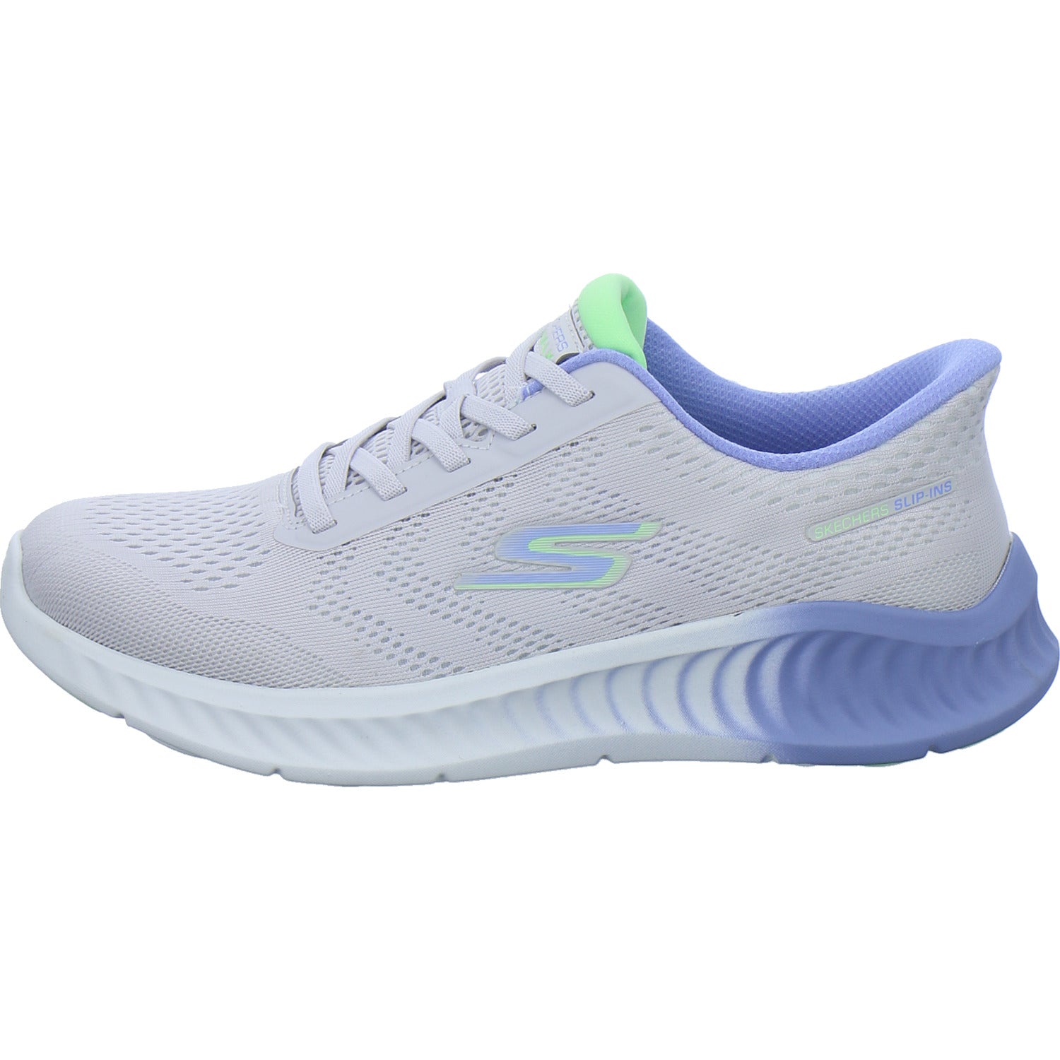 Skechers Sneaker Damen Go Walk slip-Ins Hellgrau