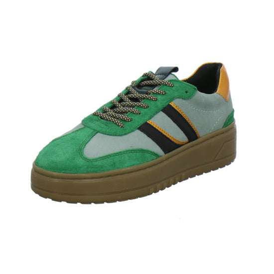 Poelman Schnürhalbschuhe grün - 360° Ansicht