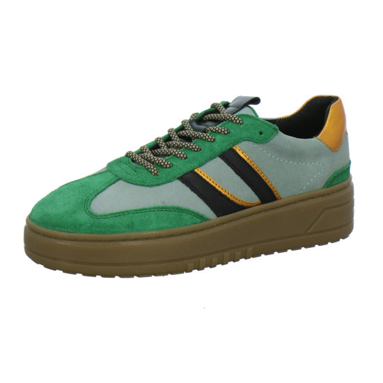 Poelman Schnürhalbschuhe grün - 360° Ansicht