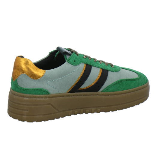 Poelman Schnürhalbschuhe grün - 360° Ansicht