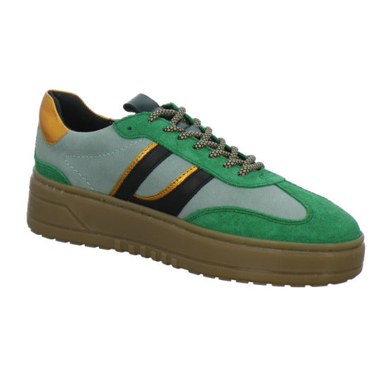 Poelman Schnürhalbschuhe grün - 360° Ansicht