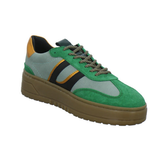 Poelman Schnürhalbschuhe grün - 360° Ansicht