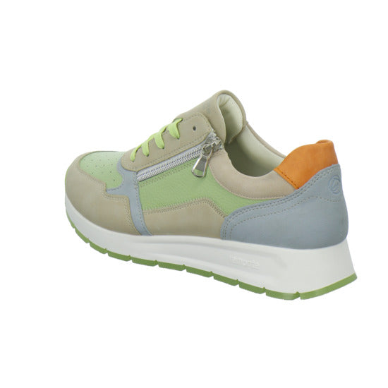 Remonte Schnürhalbschuhe Hellgrün - 360° Ansicht