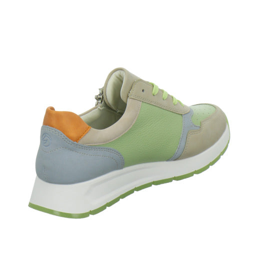 Remonte Schnürhalbschuhe Hellgrün - 360° Ansicht
