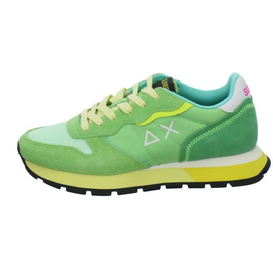 SUN68 Ally Explosion Schnürhalbschuhe Hellgrün - 360° Ansicht