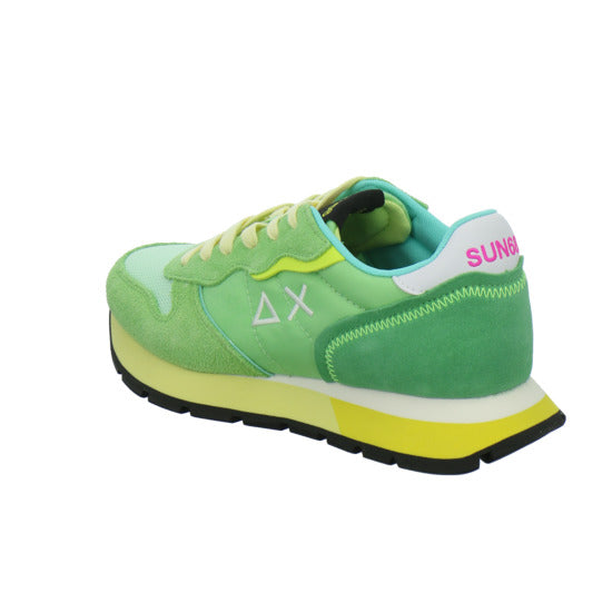 SUN68 Ally Explosion Schnürhalbschuhe Hellgrün - 360° Ansicht