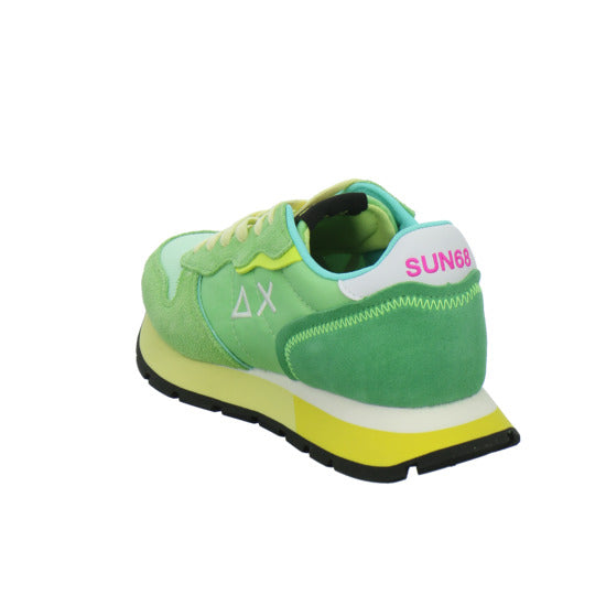 SUN68 Ally Explosion Schnürhalbschuhe Hellgrün - 360° Ansicht