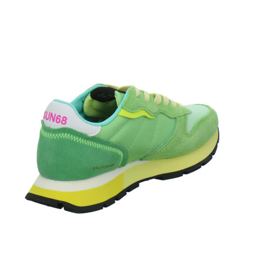 SUN68 Ally Explosion Schnürhalbschuhe Hellgrün - 360° Ansicht