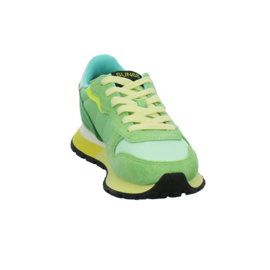 SUN68 Ally Explosion Schnürhalbschuhe Hellgrün - 360° Ansicht